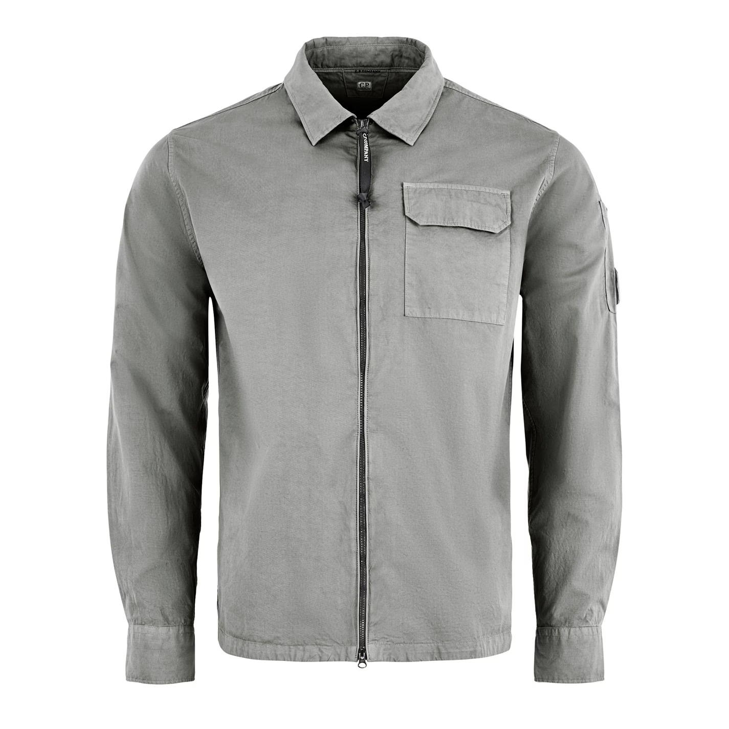Cp Company Lens Overshirt Grey
