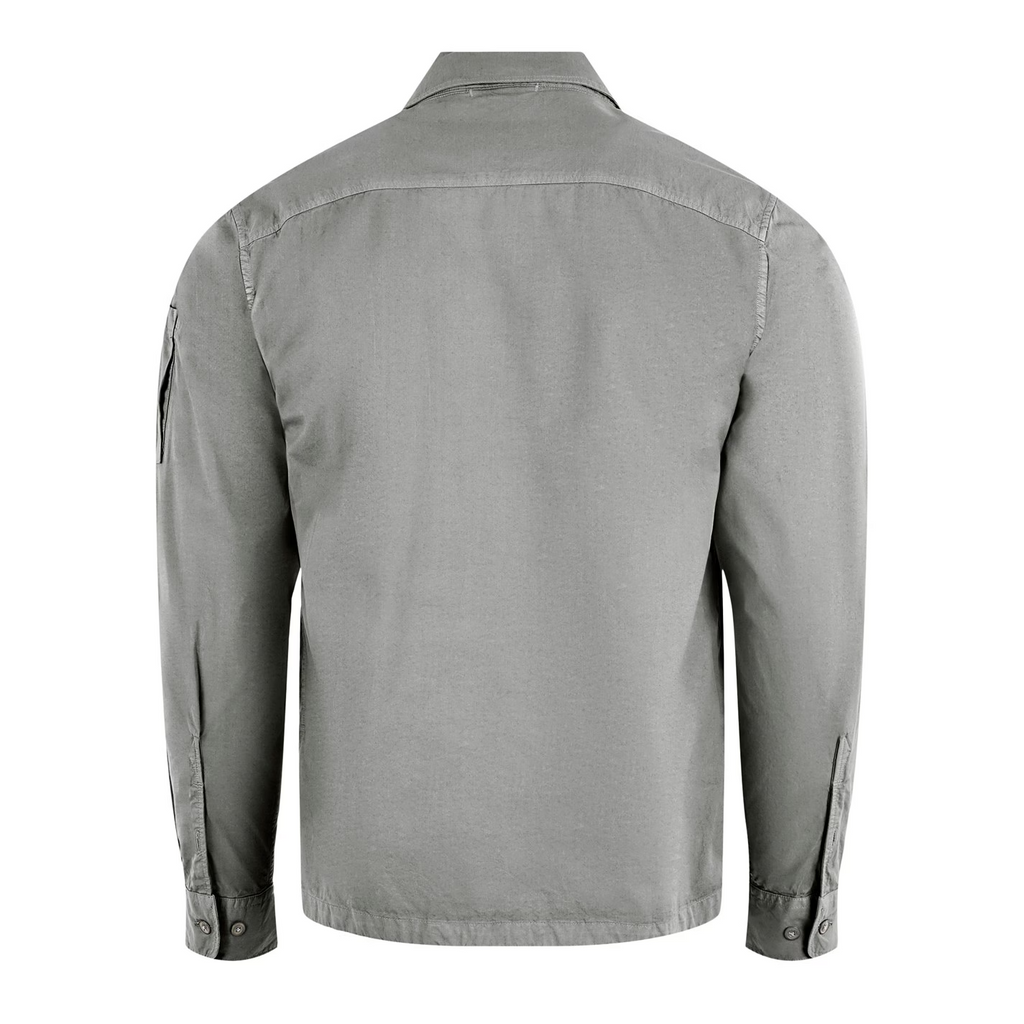 Cp Company Lens Overshirt Grey