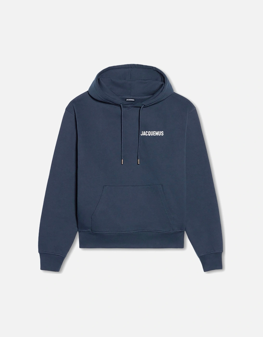 Jacquemus Le Sweatshirt Logo Hoodie Blue