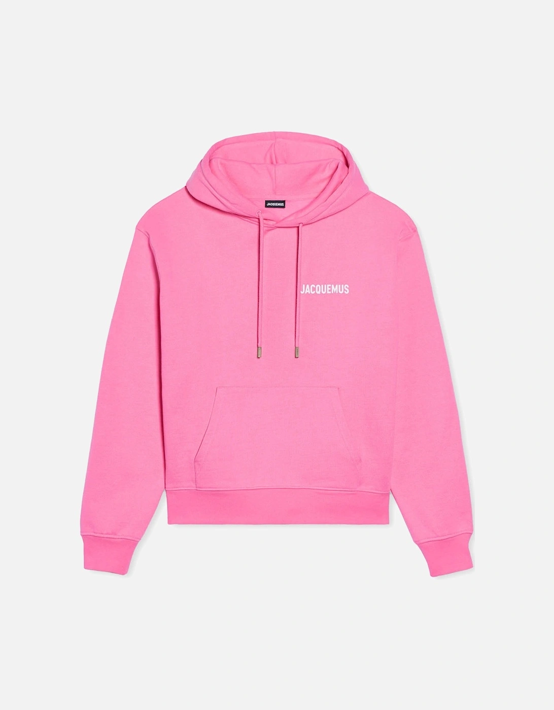 Jacquemus Le Sweatshirt Logo Hoodie Pink