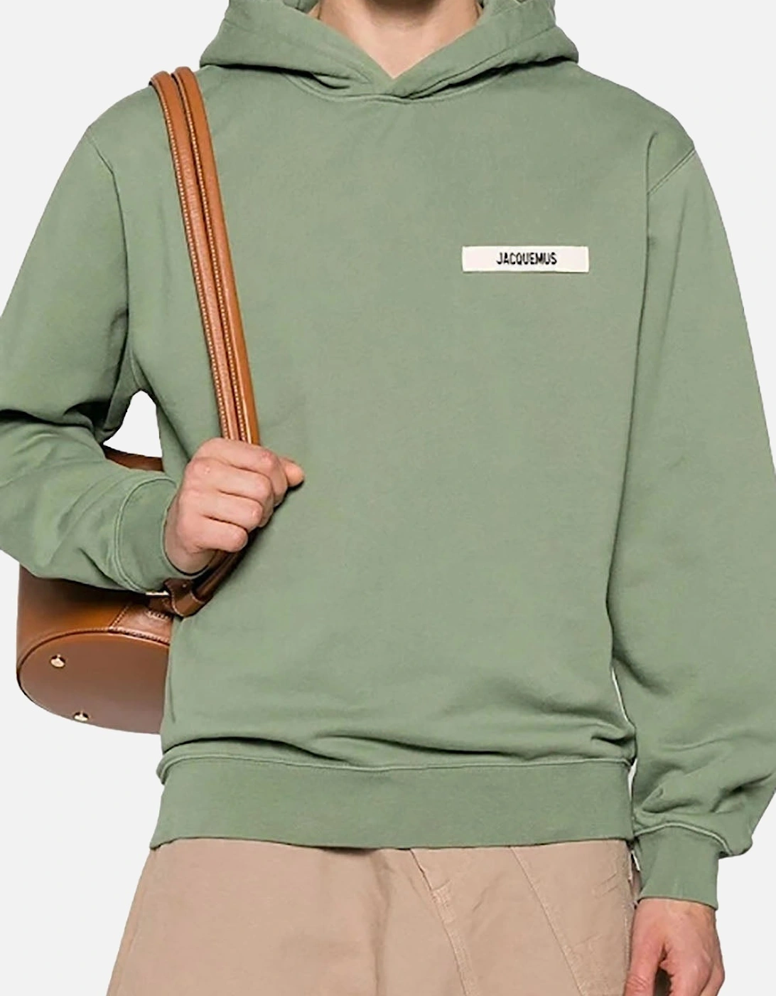 Jacquemus The Gros Grain Hoodie Green