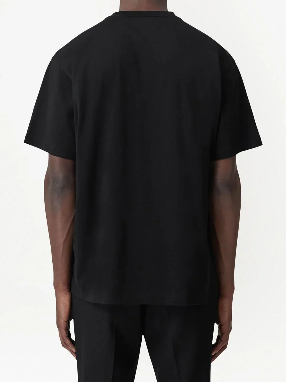 Burberry Harriston Logo T Shirt Black