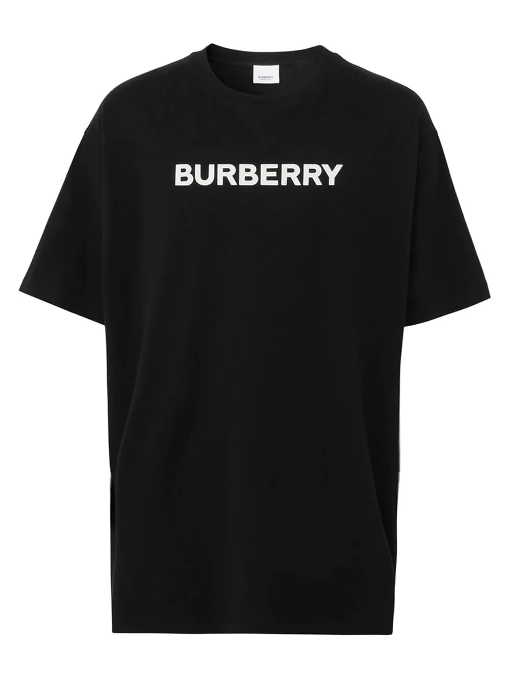 Burberry Harriston Logo T Shirt Black