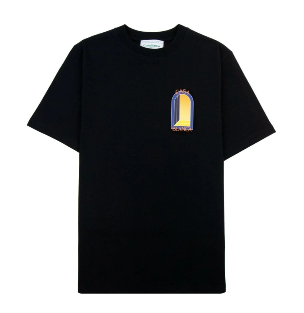 CASABLANCA L'Arc Colore T-shirt Black